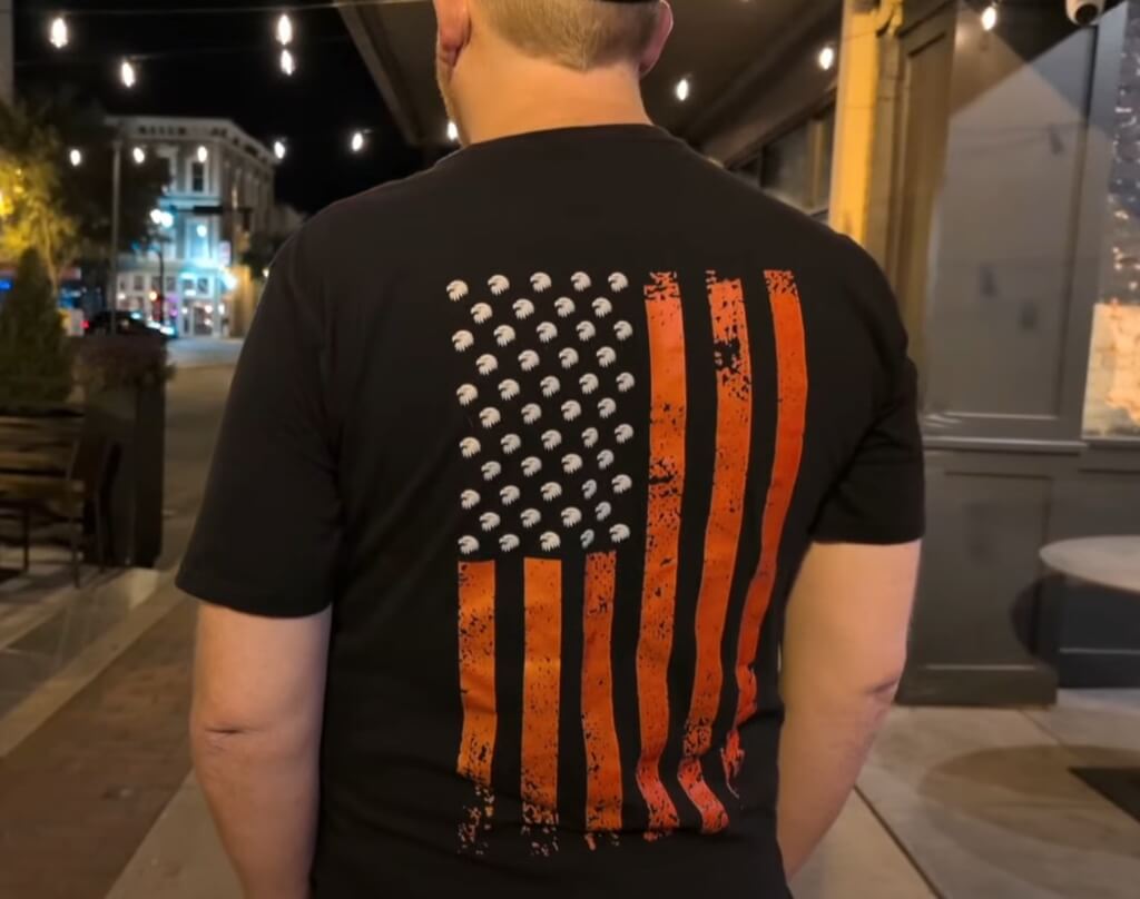 Bald Eagle Flag Shirt